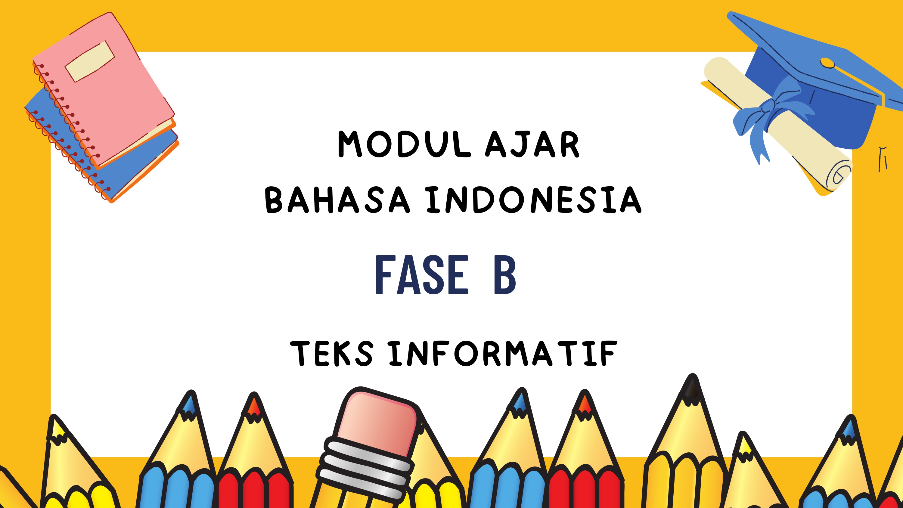 Teks Informatif Download Modul Ajar Bahasa Indonesia