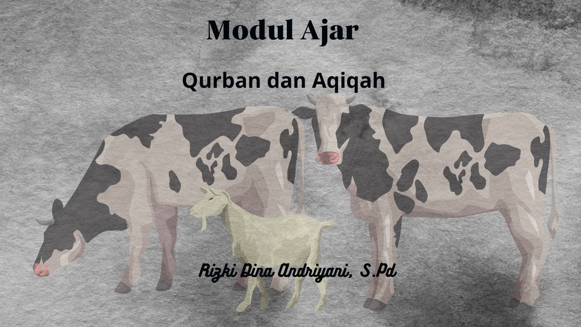 Modul Ajar Qurban Dan Aqiqah - Download Modul Ajar Pendidikan Agama ...