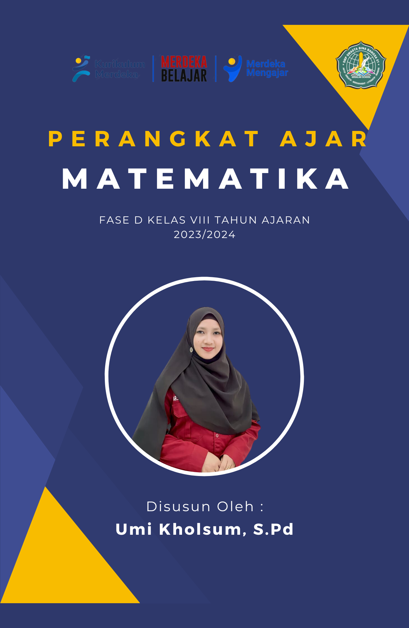 Perangkat Pembelajaran Matematika Fase D Kelas 8 Kurikulum Merdeka 2022