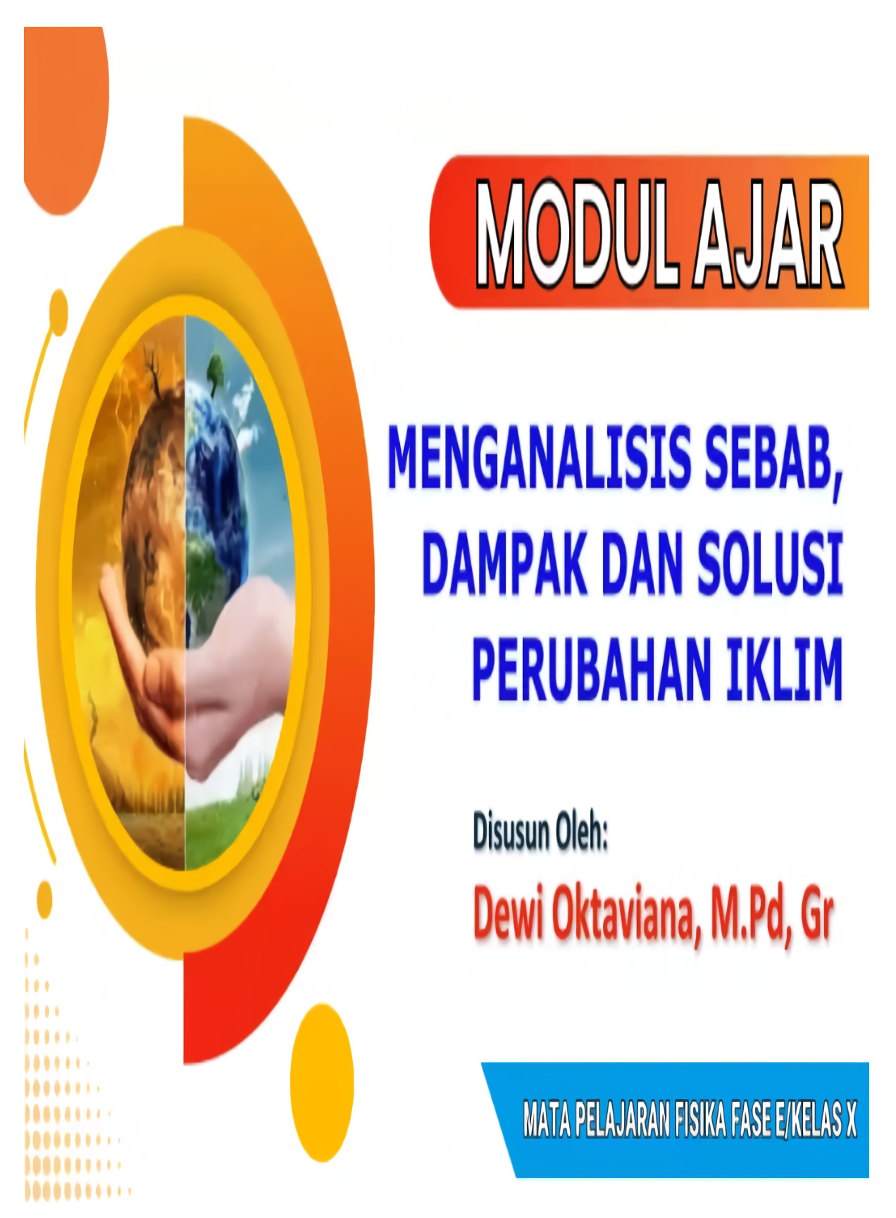 Menganalisis Sebab Dampak Dan Solusi Perubahan Iklim Download Modul