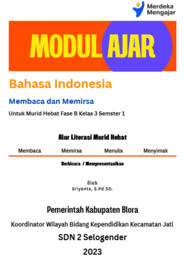 Modul Ajar Membaca Dan Memirsa Untuk Murid Hebat Fase B Kelas 3 ...