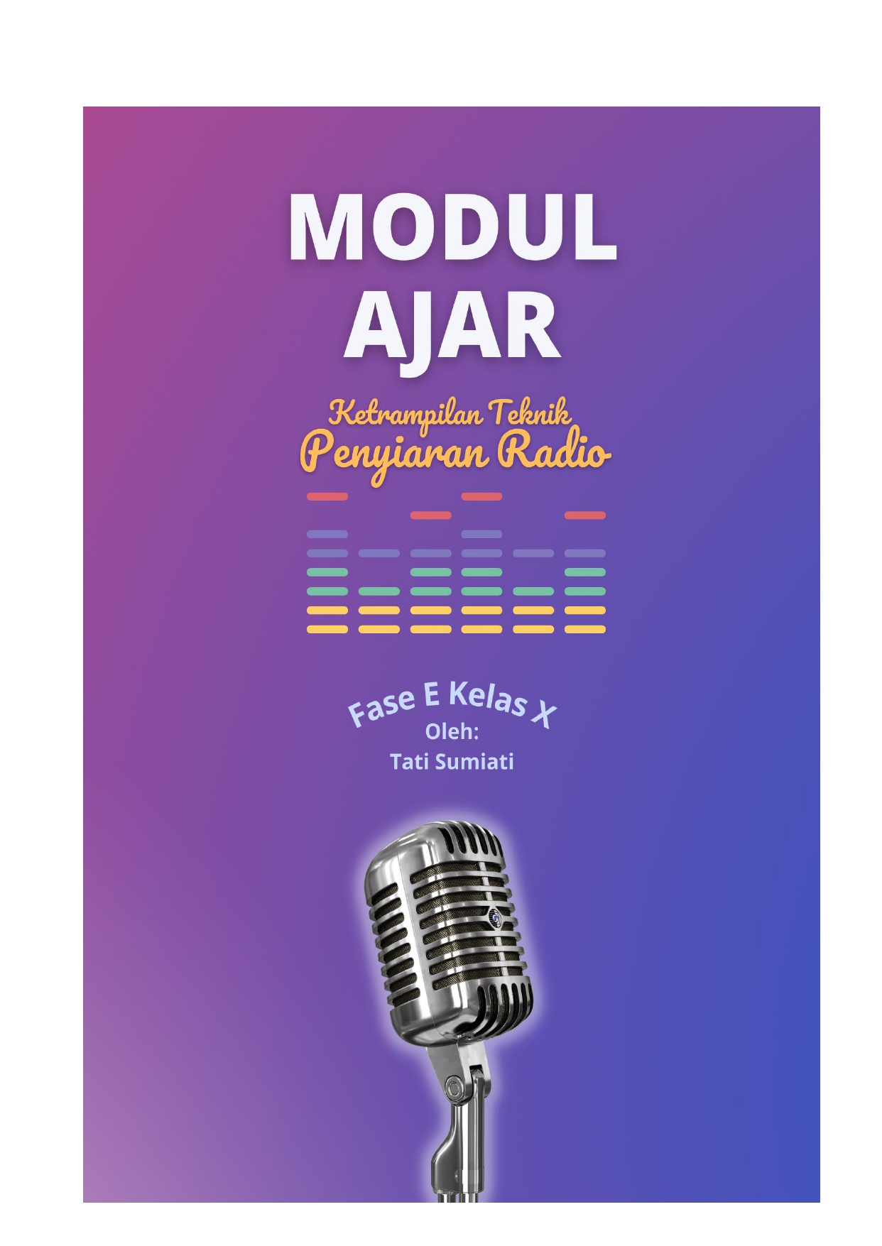 Pemeriksaan Siaran Radio - Download Modul Ajar Keterampilan Penyiaran Radio